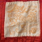 ✨ LoveRocks Boho Crochet Knit Tunic Top Red Ombre Puff Sleeve Size Large Photo 1