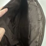 Gun Tote'n Mamas Purse Concealed Carry Pebbled Leather Nylon Brown Shoul… Photo 6