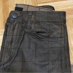 joe's jeans JOE’S Jeans The Charlie Coated High Rise Skinny Jeans Butterscotch Check Size 28 Photo 8