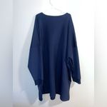 Universal Standard Game NWT Iris Spacer Sweatshirt Dress in Navy- Size 3XL Photo 5
