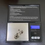 Sterling Silver Vintage AMCO  Marcasite Black Stone Ornate Screw Back Earrings Photo 6