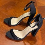Ccm Womens High Heels Shoes Black Ankle Block Heel Strap 7.5 (N) Photo 2