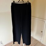 Boston Proper  EUC Women's Wide Leg Black Pull On Pants Size M Photo 1