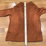 Verve Ami  women’s orange open cardigan sweater size xlarge. Photo 5