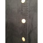 Erika Women's Sleeveless Button Down Tank Dress Size Small Black Photo 4