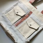 CTW Backroads Collection Rustic Pocket Tote Bag New Tan Photo 9