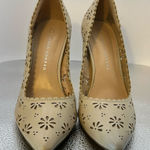 LC Lauren Conrad Lauren Conrad tan high heel shoes. Size 8 1/2 two callouts on each heal​ Photo 0