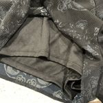 Daytrip  Sz M Romper Maxi Dress Short Cap Sleeve Deep V-neck Keyhole Back Duster Photo 8