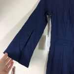Ali & Jay NWT navy blue split sleeve ponte knit jumpsuit Photo 4