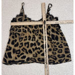 Outrageous Fortune Lace Trim Cami Animal Print Photo 5