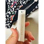 CAROLINE CONSTAS Black White Paisley Leopard Ruffle Anastasia Two Photo 10