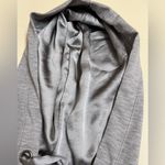 White House | Black Market  WKND Womens Gray Peplum Small Zip Hoodie & Pants NWT Photo 4