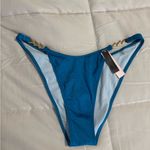 Victoria's Secret  Blue Chain Strap Bikini Bottom Photo 1