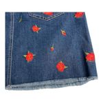 Hydraulic  Lola Mid Rise Denim Skirt with Embroidered Roses
Size 12 Photo 5