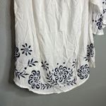 Torrid  White Floral Embroidered Off Shoulder‎ Top Plus Size 1X 14-16 Gauze NWT Photo 4