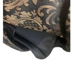 Ann Taylor  LOFT Strapless Black Gold Brocade Mini Dress 4 Formal Whimsy Fairy‎ Photo 8