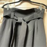 EXPRESS  tulip style mini skirt w belt black Sz 8 Photo 2