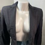 Ann Taylor Women's Blazer Suit Jacket Business Pinstripe Notch Tailored Photo 9