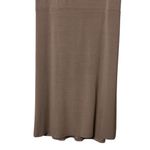 Tommy Bahama  Brown Faux Wrap Midi Dress Plunge Neckline Viscose Spandex Large‎ Photo 6