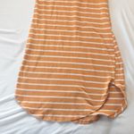 Heart & Hips 💝Orange striped shirt comfy dress💝 Photo 2