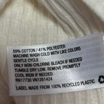 Wild Fable White Ribbed Knit Scoop Neck Short Sleeve Henley Crop Top Size XS Photo 3