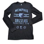 Nba Memphis Grizzlies  Dark Gray Long Sleeve Shirt Small Photo 0