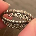 Pandora Size 6 Silver Princess Ring Photo 4