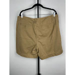 Ralph Lauren Lauren Jeans‎ Co. Tan Khaki 100% Cotton Cargo Shorts Size 16 Photo 2