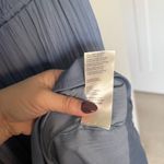 Anthropologie  Somerset Satin Slate Blue Maxi Dress Photo 6