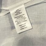 Talbots  Linen Maxi Dress Newport Blue White Stripe Size 10 Photo 5