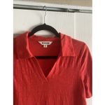 Boden Womens 6 Red‎ Collared Shift Dress Short Sleeve Casual On the Go Church Red Photo 3