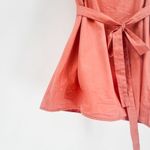 Vintage Y2K 2000s Puka Shell Beaded Tunic Tie Back Tank Top Pink Photo 7