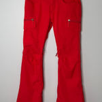 Burton  Gloria Low Rise Ski Snow Pants Snowboarding Coral Red Orange Winter S Photo 0