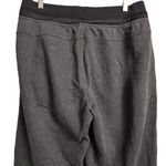 Lululemon Dark Grey Black Drawstring Pockets Tapered Jogger Pants Size 12 Photo 4