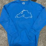 Lake Superior Sweatshirt Blue Size M Photo 0