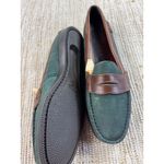 G.H. Bass & Co. Penny Loafers Women Forest Green Leather Slip On Shoes 8.5N Size 8.5 Photo 2