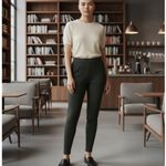 Like an angel Cable Knit Legging Olive Green NWT Casual Comfort Loungewear Sz LG  Photo 1