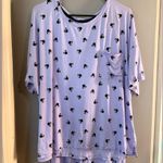Disney Lavender Minnie Mouse Pajama Set Photo 1