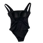 BODEN Square Neck One Piece Bathing Suit Swimsuit Classic Black size 4 Photo 3