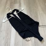 Free People Bodysuit all that applique floral womens Black (small) going out Photo 4