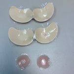None Invisible Adhesive Strapless Bras Set Photo 2
