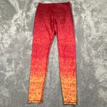 Okiino Surf Leggings Medium Fish Scale Mermaid Yoga Activewear Beach Surfing Blue Photo 6