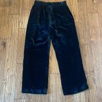 J.Crew velvet black high rise pull on pants size 2 Photo 8