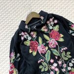 Johnny Was $585 NWT  Embroidery Sequin Floral Blazer Size L Sweater Coat Photo 6