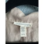 Eileen Fisher Women's Tan Vest Linen Blend Long Vest size XL Lagenlook Artsy Photo 2