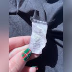 Audrey 3+1 Black Suede Halter Dress Small Photo 7