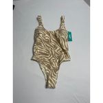 Sports Illustrated Classic Tank One Piece Swimsuit Wild Stripe Size L New Size L Photo 4