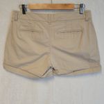 Old Navy Old Navy Chino Shorts Women's Tan Euro Summer Preppy Comfort Vacation Size 4 Photo 1