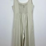 Madewell Wide Leg Jumpsuit Drapey Twill Muted Stone Beige Minimalist US 6 NWT Photo 10