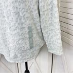 Soft Surroundings  Tanzania Animal Print‎ Fleece Pullover Top Green Small Photo 6